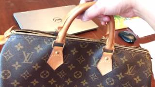 How To Spot Authentic Louis Vuitton Speedy 35 Monogram and Where to Find the Date Code