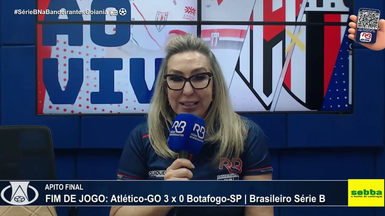 IVANA MAMEDE COMENTA A GOLEADA DO DRAGÃO! 🔥 ATLÉTICO-GO 3 X 0 BOTAFOGO | SÉRIE B 2026