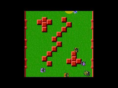 Arcade Game: Grobda (1984 Namco)