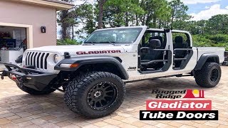 Jeep Gladiator Rugged Ridge Tube Doors