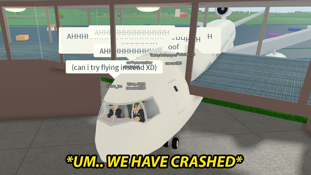 I Caused A Plane Crash And Killed Everybody Realistic Role Play Youtube - roblox navy airplane games