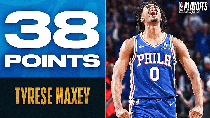 Tyrese Maxey Drops 38 PTS In 76ers Playoff W!