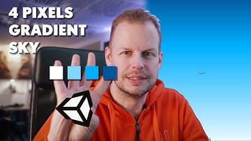 Create a 4 Pixels Gradient Sky in Unity