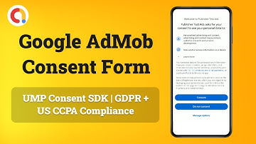 How to Add AdMob Consent Form in Unity (UMP) | EU GDPR & US CCPA Privacy Setup 2025