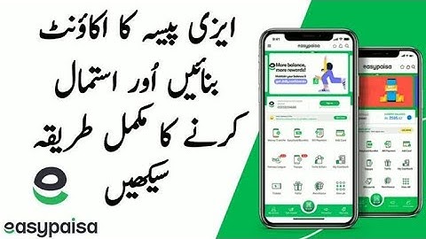 How to Create Easypaisa Account 2021 |Easypaisa Account Banane ka tarika 2022