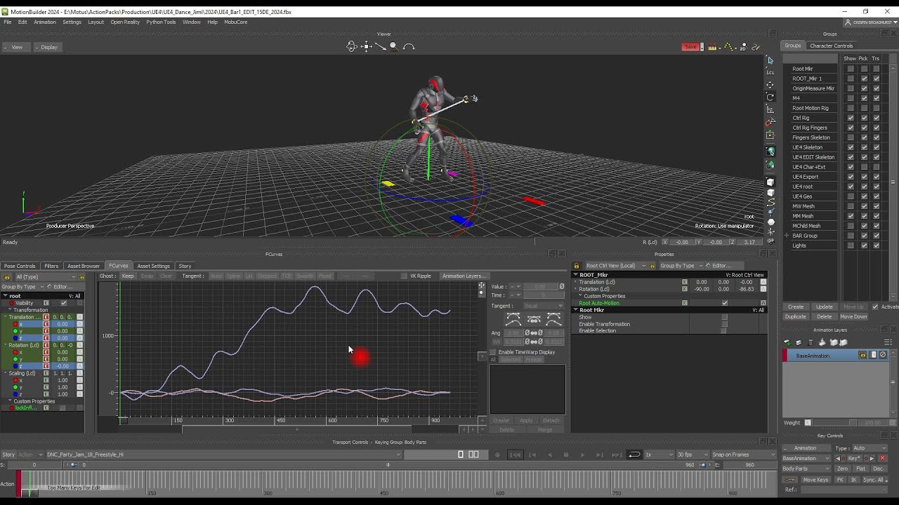 MCO Motionbuilder Rig Editing - 01 Basics Tutorial - YouTube