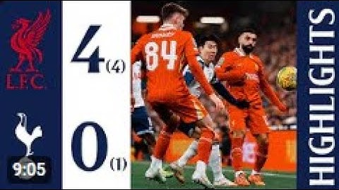 Liverpool 4-0 Tottenham Hotspur | Carabao Cup semi final second leg Highlights