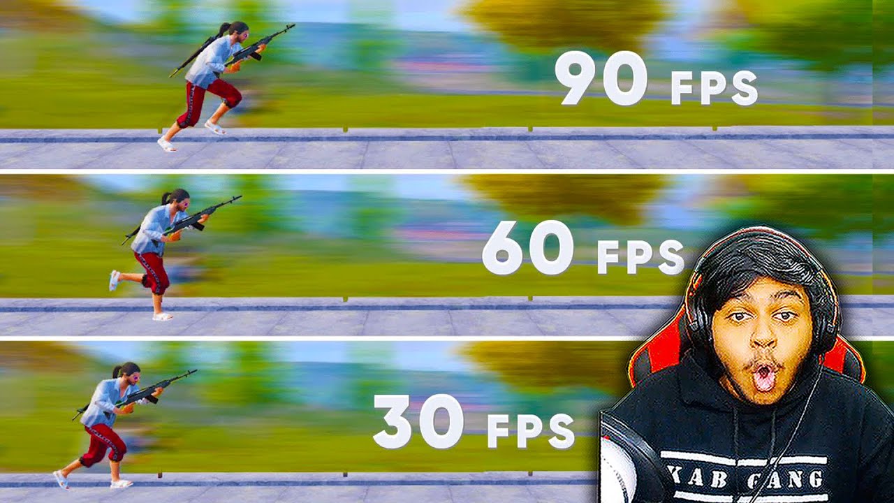 90 Fps Vs 60 Fps Vs 30 Fps Does Fps Matter Bgmi Fps Comparison Best Moments In Pubg Mobile