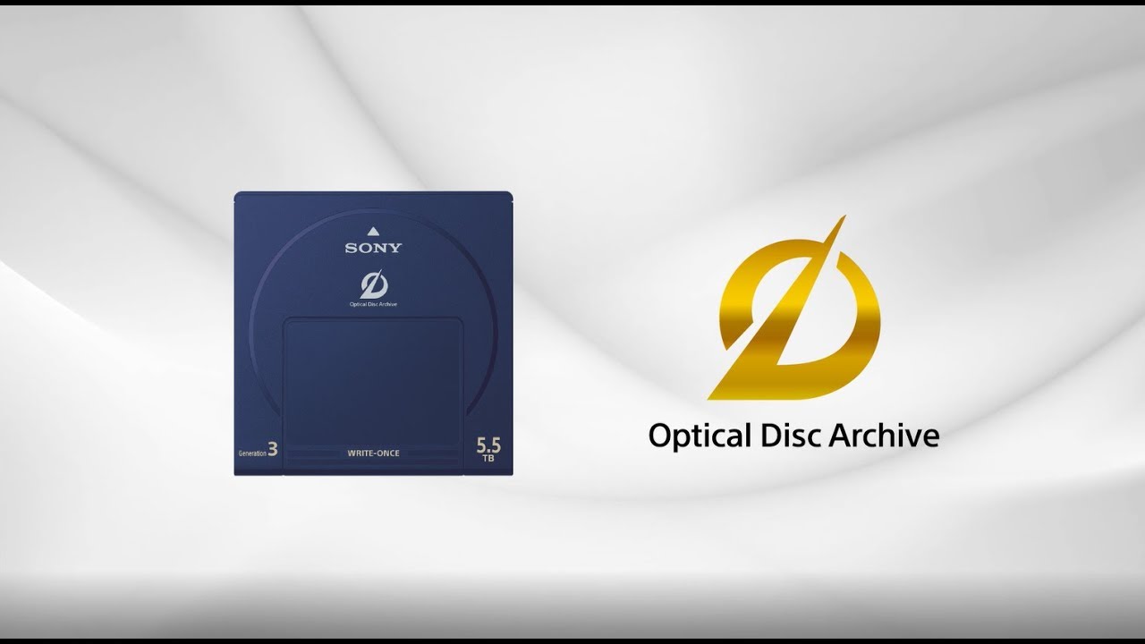 光ディスクストレージ「オプティカルディスク・アーカイブ」のご紹介【ソニー公式】 YouTube