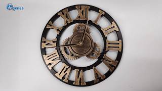Steampunk Clock | Rustic Wall Clock | Vintage Clock | Antique Clock | Industrial Clocks screenshot 1