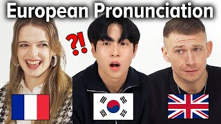 Weird European Pronunciation that Asian Can NEVER Understand!