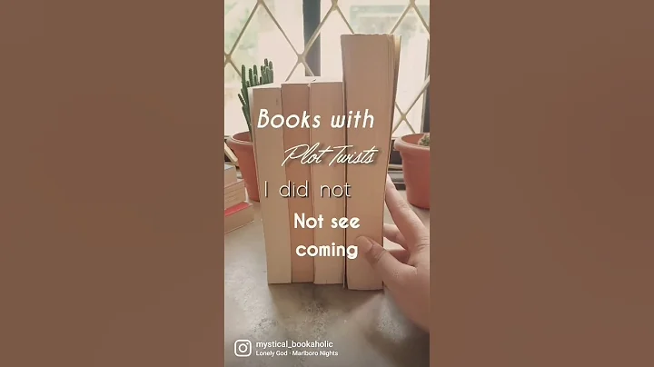 Books with plot twists I did not see coming... #booktube #bookrecommendation #books #plottwist