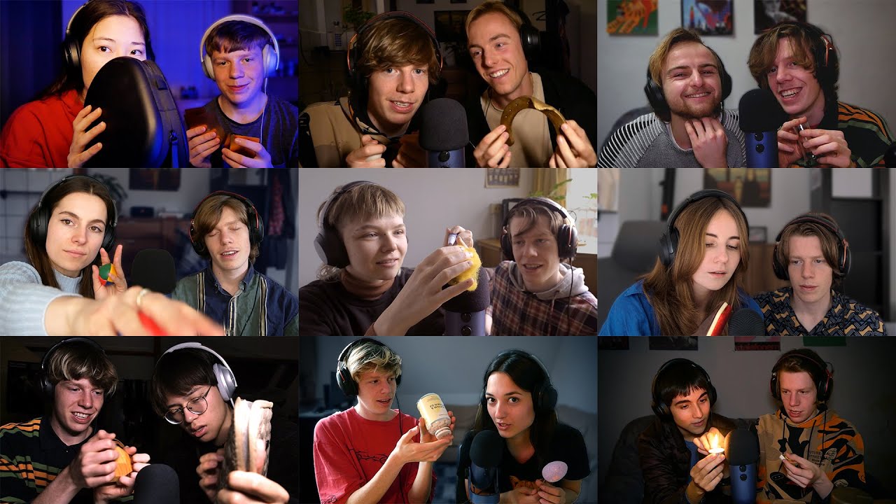 Friends Try ASMR - Compilation