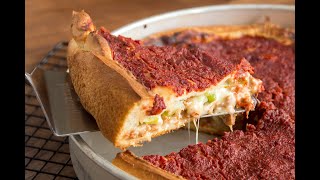 Chicago-Style Pizza | How To| Easy from Home