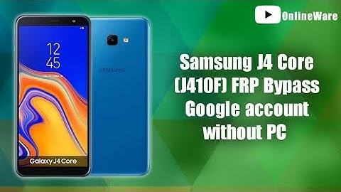 Samsung J4 Core frp bypass Google account without PC | samsung j410f frp bypass