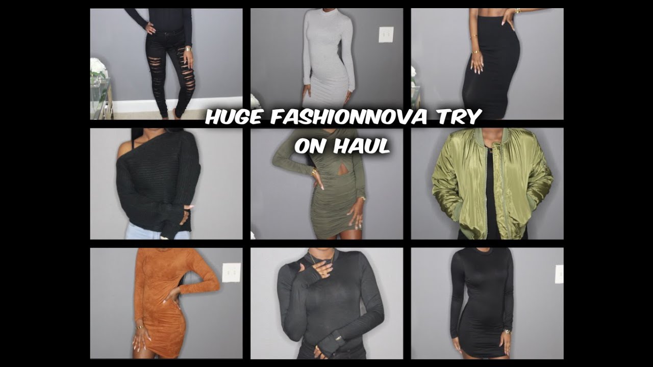 Huge FashionNova Winter Haul