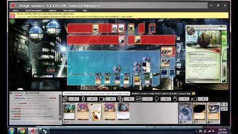 Android: Netrunner NBN Tax Man vs Exile OCTGN