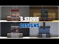 ⛏️ Minecraft: 5 Kitchen Stove Designs