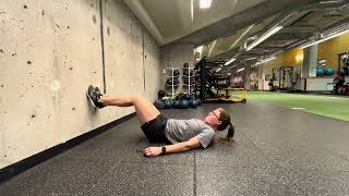 OFF WALL SL HAMSTRING BRIDGE w/HEEL ELEVATED