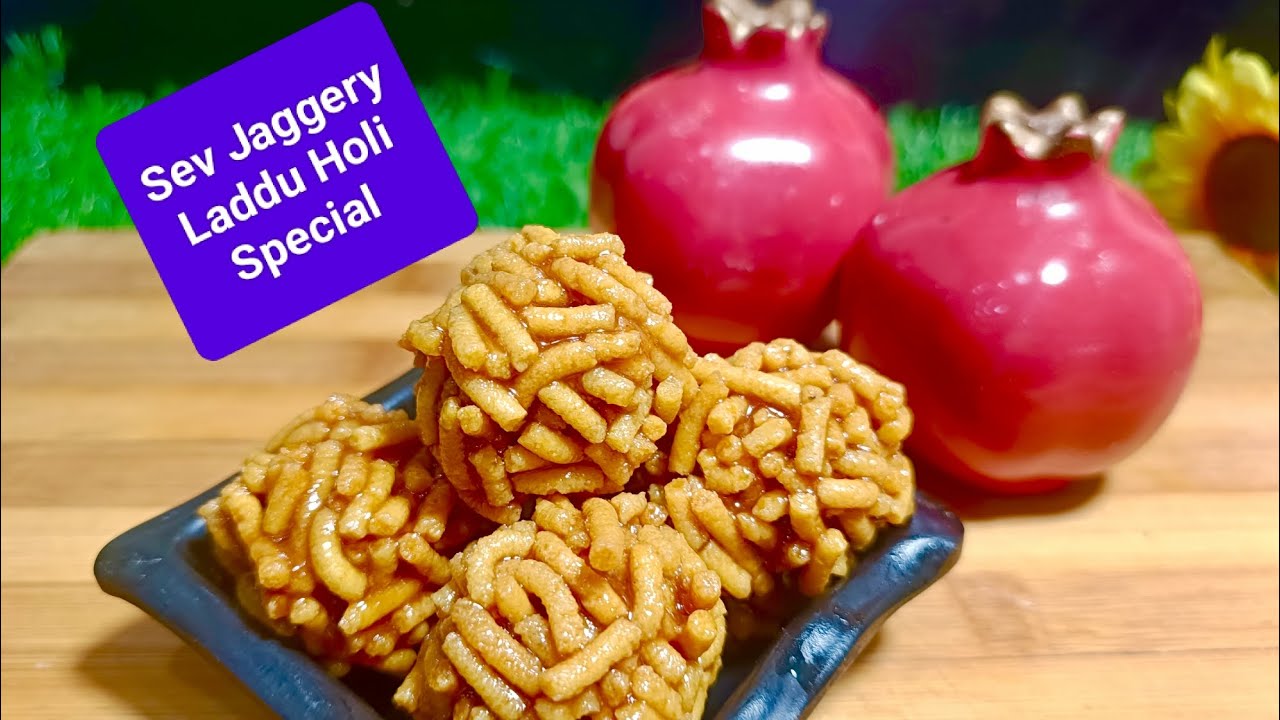Sev Laddu Besan Or Jaggery Se banaye Holi Festival Me Sev Laddu Aasani Se @Easy Recipes With Bharti 