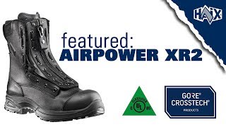 Black 11 605118M-11 HAIX Mens EMS/Station Airpower XR2 Medium Work Boots