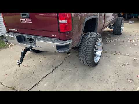 Proven Ground dual exhaust before and after 2014 GMC Sierra 5.3 - YouTube