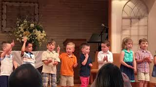Isaac's Preschool Closing Program