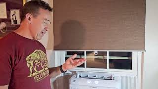 How to operate the KeplerX Dualia window air conditioner and dehumidifier