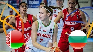 Belarus v Bulgaria - Full Game - FIBA U20 Women's European Championship 2018