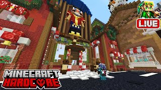 🔴 LIVE 🔴 Toy Store Build Exterior in my Hardcore Minecraft Forever World