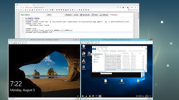 Enable Debug Mode UEV chrome with logman
