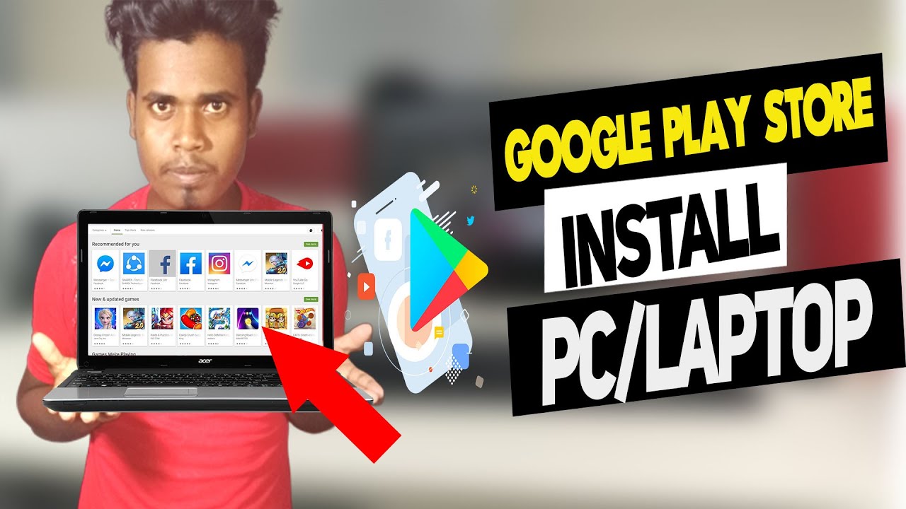 how to get google play on hp laptop