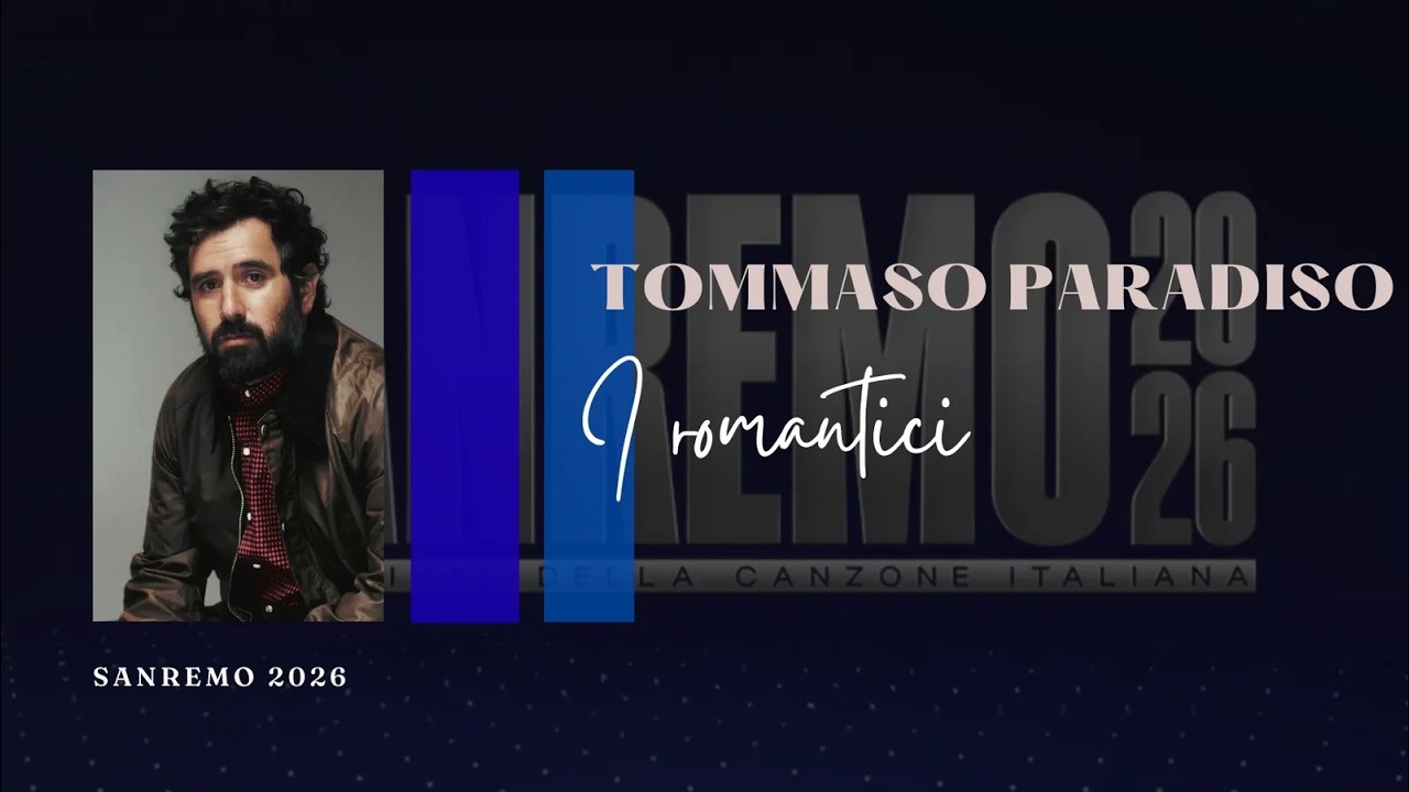 TOMMASO PARADISO★I ROMANTICI★KARAOKE INEDITO(SANREMO 2026)