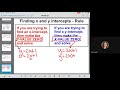C5 L1 Graph Points, Intercepts, Slope #2