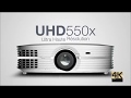 Projecteur Optoma Ultra HD 4K – UHD550x