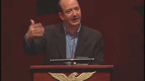 Jeff Bezos on why he Chose Selling Books
