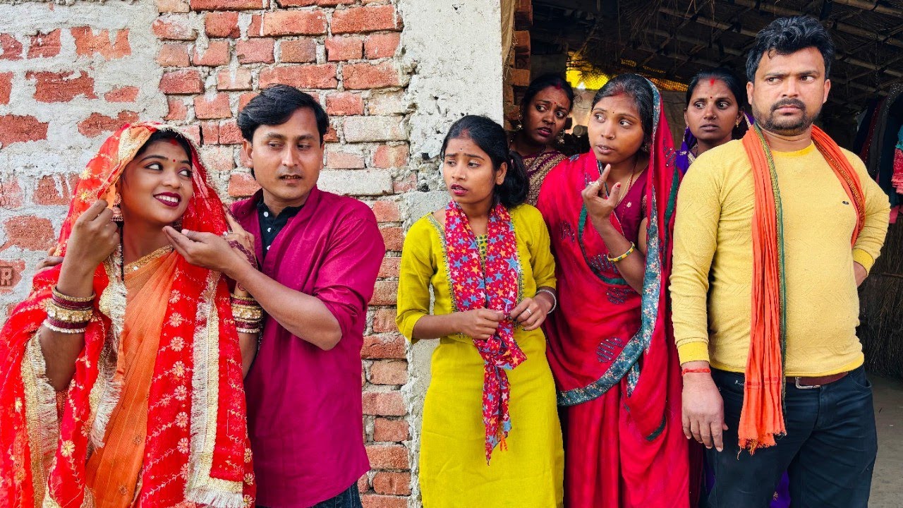 नईहर के चालबाज लड़की, देखिये कैसे ससुराल जाते ननदोई से कर ली सेटिंग।|Devar Bhauji Priti Singh Comedy