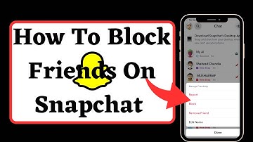 How To Block Someone On Snapchat In iPhone (2023) | Block Someone On Snapchat In Android || 2023