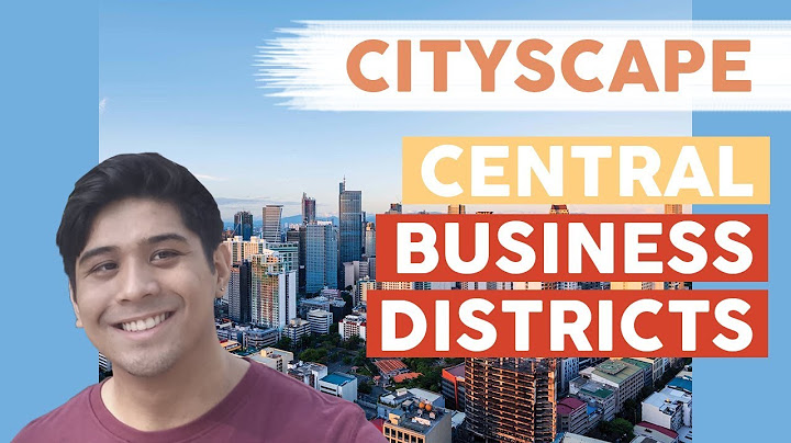 Which of the following is the best explanation as to why the high rise building are located in central business district zones within urban areas?