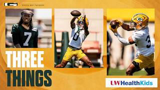 Three Things: Javon Bullard, Matthew Golden, MarShawn Lloyd
