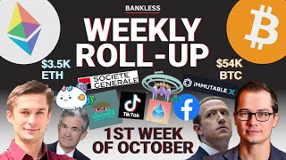 ROLLUP: Tik Tok NFTs | Facebook Goes Down | Société Générale & MakerDAO | Ethereum 2.0 Merge Updates