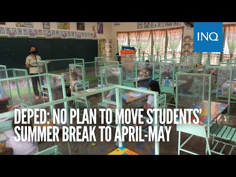 DepEd: No plan to move students’ summer break to April-May | #INQToday