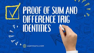 Proof of sum and difference identities