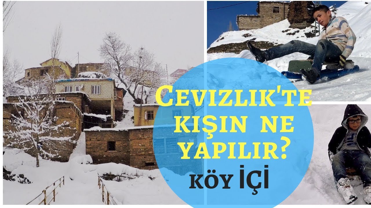 CEVİZLİK KÖYÜNDE KIŞIN NE YAPILIR? SİİRT ŞİRVAN