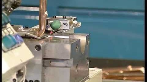 Robotized multi purpose Work Cell for Cu & Al tubes - Mod. MTS22 + ITP + PNP22 + PL 35x6 SP