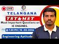 Telangana MST & TST : Most Important Questions on IC Engines | Engineering Aptitude