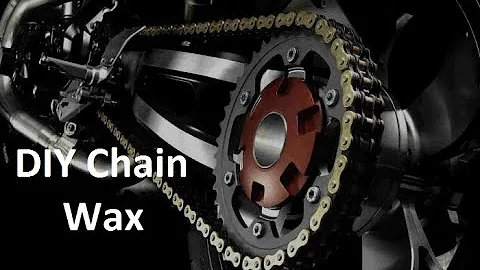 How to make DIY Paraffin Wax Lubricant for Chains