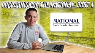 The Biggest Card Show In The World  Preparing For The National, Part 1