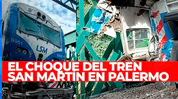 EL CHOQUE DEL TREN SAN MARTÍN: la hipótesis del accidente y el audio del chofer