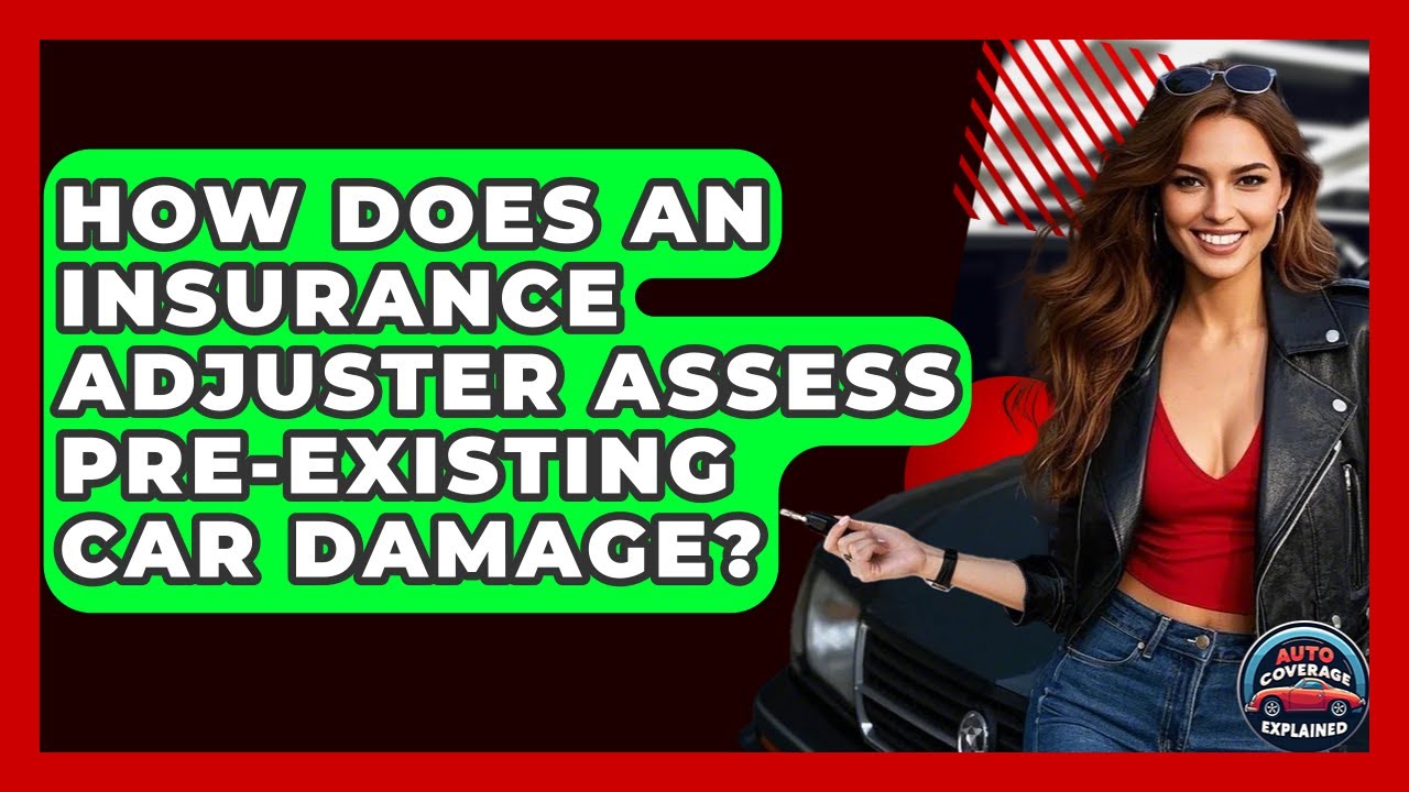 How Does An Insurance Adjuster Assess Pre-existing Car Damage? - Auto Coverage Explained